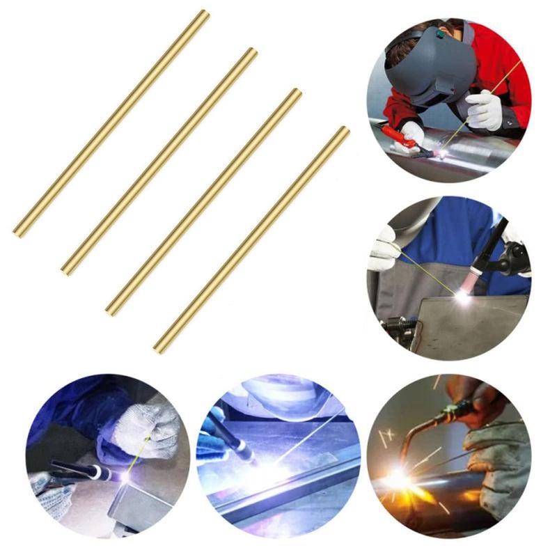PGCOKO 4PCS 1/2 inch Solid Round Brass Rod Lathe Bar Stock Kit for DIY Craft Tool, 12.5mm / 1/2 inch in Diameter 12 inch in Length - Image 4